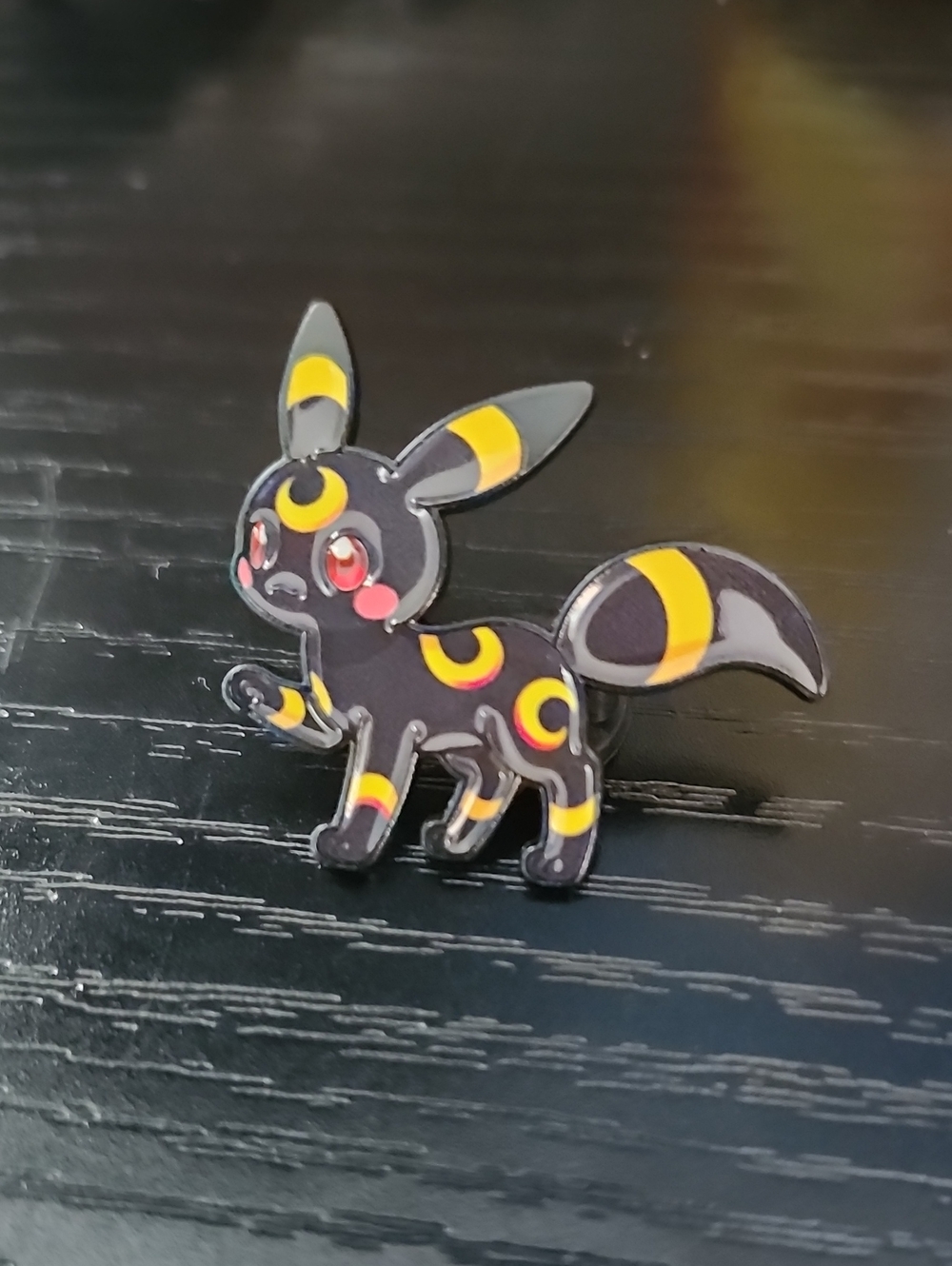Pokemon Umbreon Inspired Enamel Pin